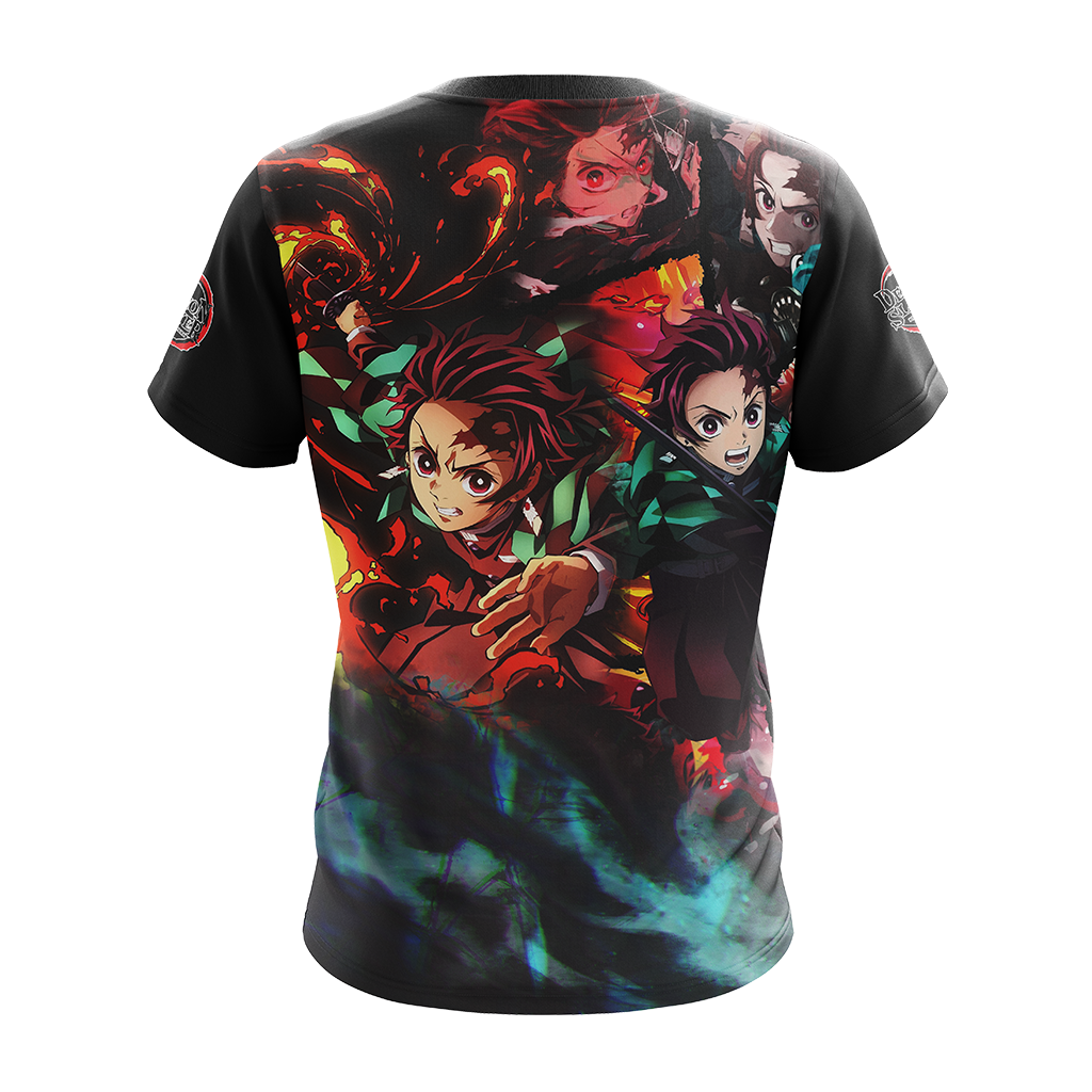 Demon Slayer Kamado Tanjiro Unisex 3D T-shirt Zip Hoodie Pullover Hoodie