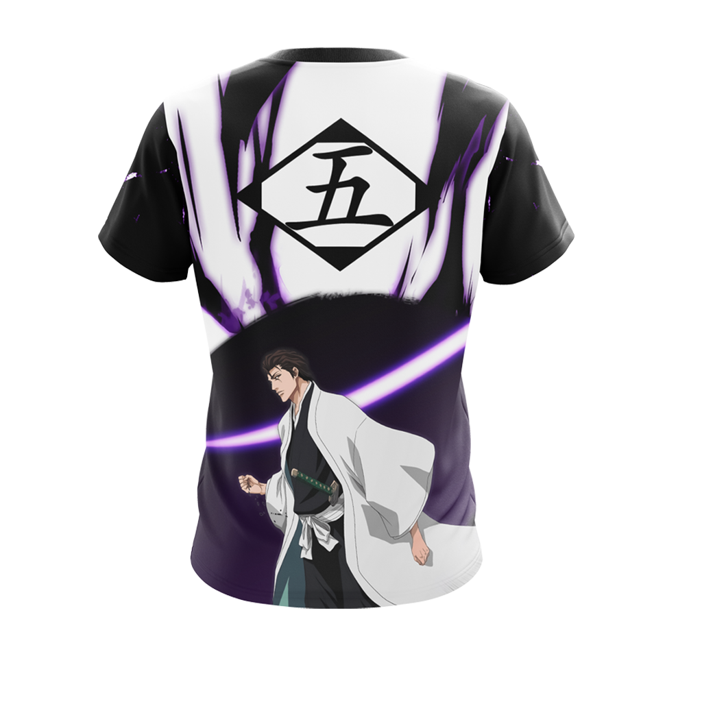 Bleach Aizen Sōsuke Unisex 3D T-shirt Zip Hoodie Pullover Hoodie