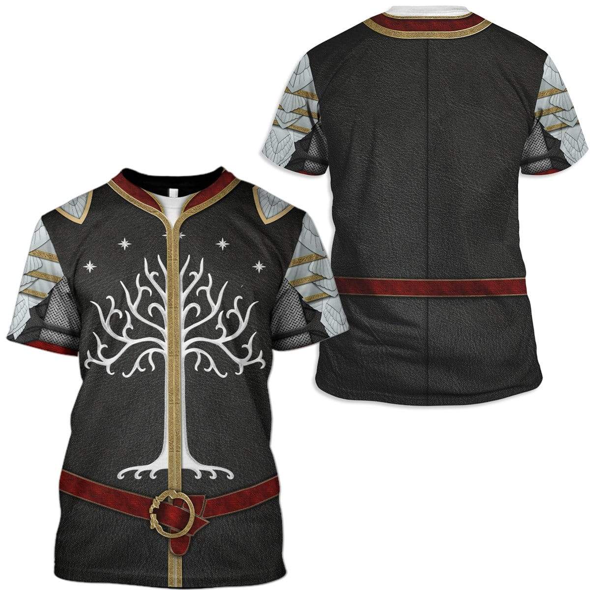 Tree of Gondor Decal Sticker Custom T-shirt - Hoodies Apparel