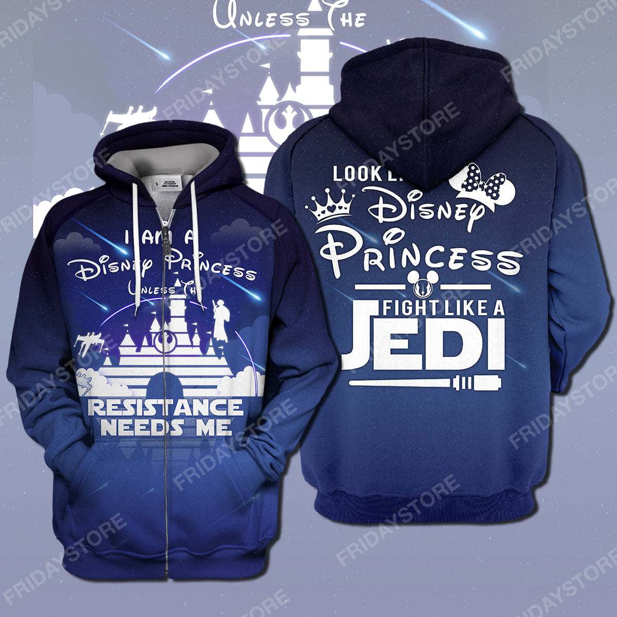 SW DN T-shirt I'm A DN Princess Unless The Resistance Needs Me T-shirt High Quality SW DN Hoodie Sweater Tank 2027