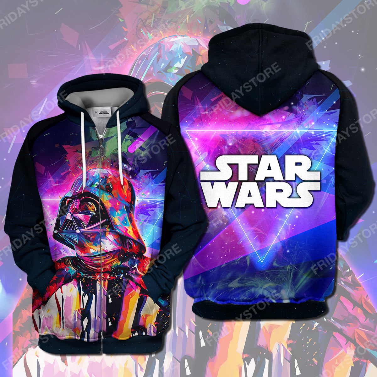 SW T-shirt SW Darth Vader Colorful T-shirt Cool High Quality SW Hoodie Sweater Tank 2026