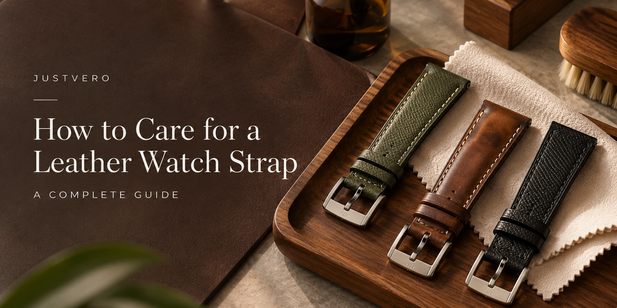 How to Care for a Leather Watch Strap: A Complete Guide