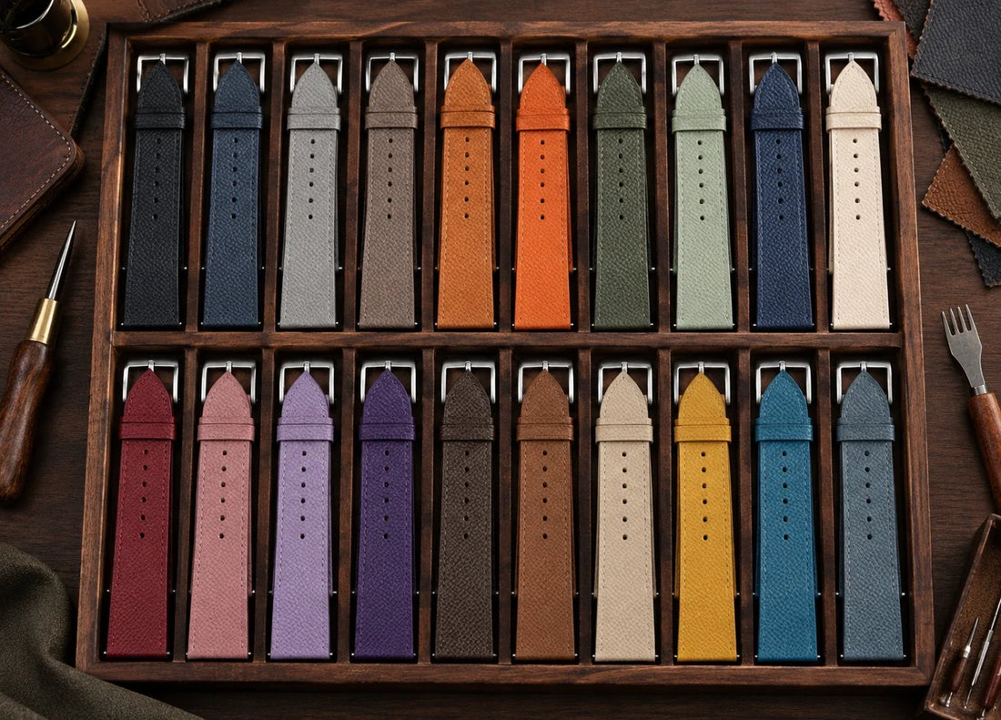 Epsom Leather Watch Straps: Characteristics, Durability & Care