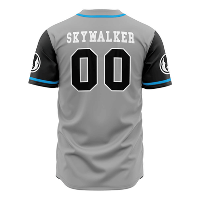 Star Wars Jersey Jedi Skywalker Star Wars Jedi Order Grey Black Jersey Shirt Baseball for Men