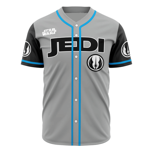 Star Wars Jersey Jedi Skywalker Star Wars Jedi Order Grey Black Jersey Shirt Baseball for Men