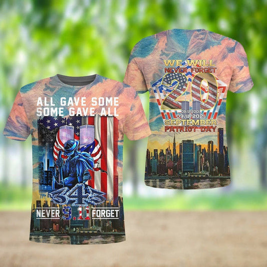 Patriot Day Shirt September 11Th Patriot Day We Will Never Forget Shirt September 11Th Shirt - Trendy Gift For Men & Women