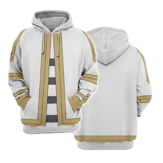 Frieren Beyond Journey’S End Hoodie Frieren The Slayer Mage Suit Costume Hoodie White Unisex - Cozy Hoodie For Cold Weather
