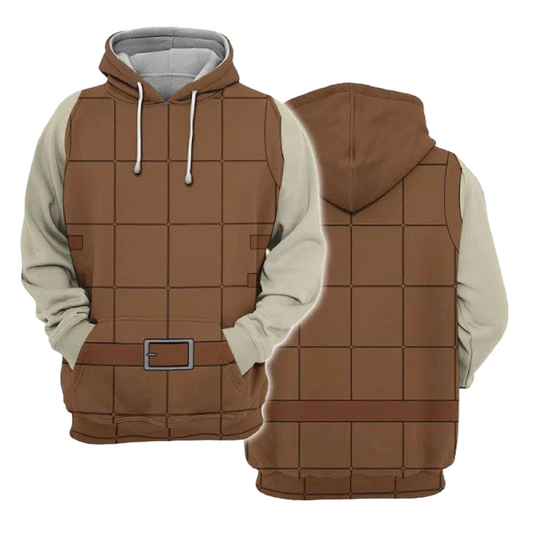 Delicious In Dungeon Hoodie Chilchuck Tims Clothing Costume Hoodie Brown Unisex - Cozy Hoodie For Cold Weather