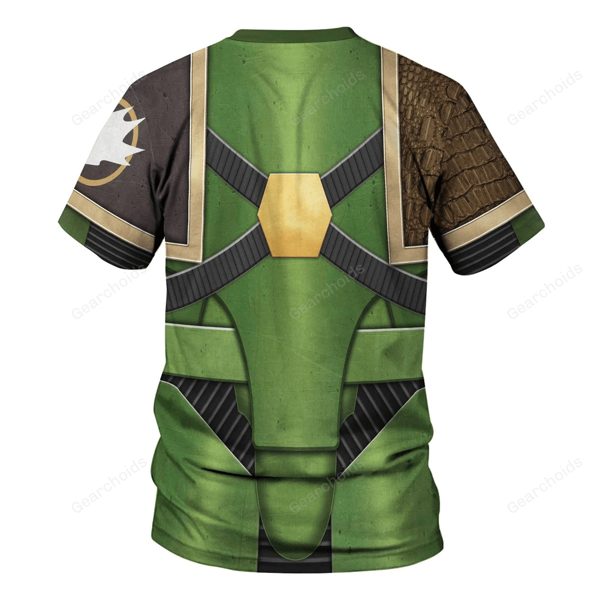 Pre-Heresy Salamanders In Mark IV Maximus Power Armor - Costume Cosplay T-shirt CSWRH023