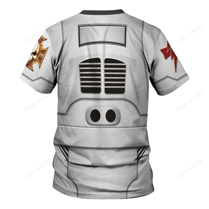 Warhammer Terminator Armor White Scars - Costume Cosplay T-shirt CSWRH134