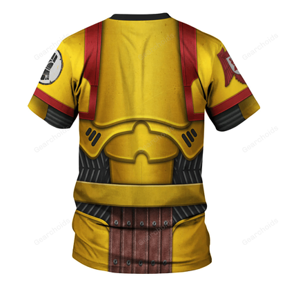 Warhammer Imperial Fists Captain - Costume Cosplay T-shirt CSWRH164