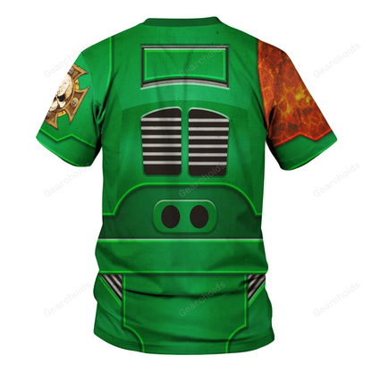 Warhammer Terminator Armor Salamanders - Costume Cosplay T-shirt CSWRH132
