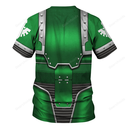Dark Angels In Mark III Power Armor - Costume Cosplay T-shirt CSWRH175
