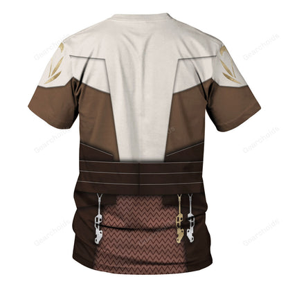Stwa Jedi Temple Guard Costume T-Shirt For Men And Women CSSWR058