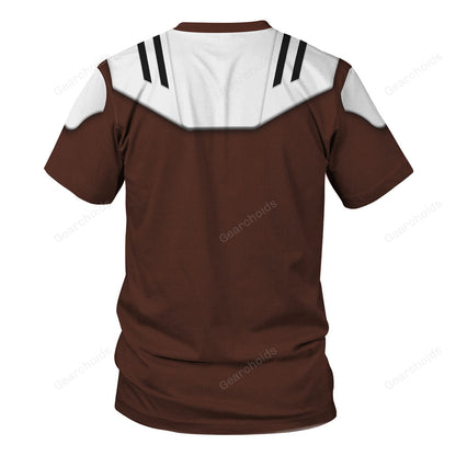 Stwa Mace Windu's Jedi Robes Costume T-Shirt For Men And Women CSSWR075
