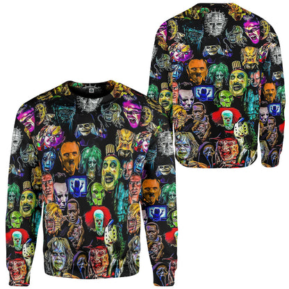  Horror Collection Characters Custom Hoodie Tshirt Apparel