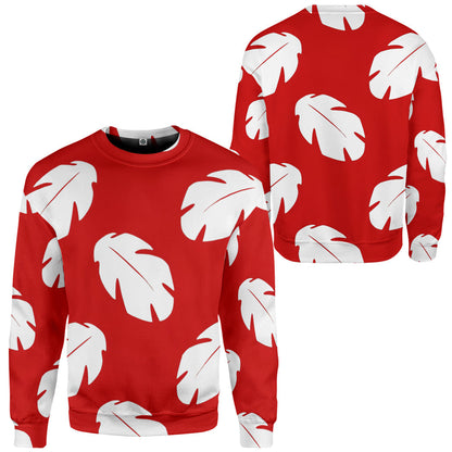  Lilo Hawaiian Floral Leaves Custom Tshirt Hoodie Apparel