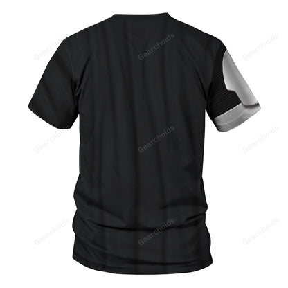 Stwa Captain Phasma's Armor Costume T-Shirt CSSWR078