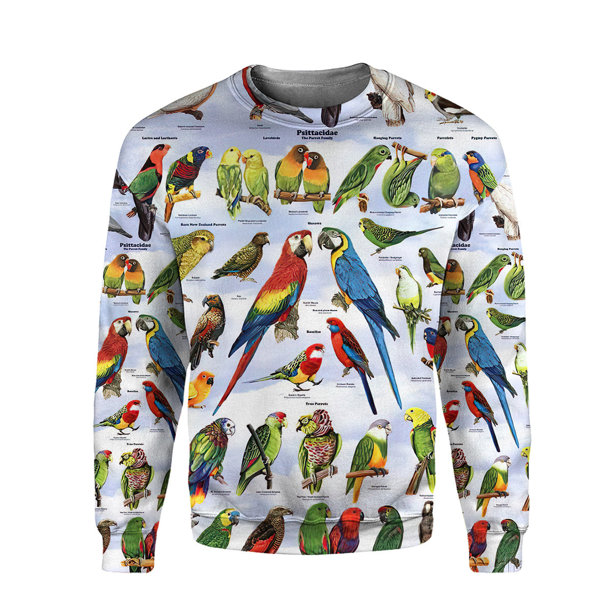 Parrot - All Over Printed Shirt