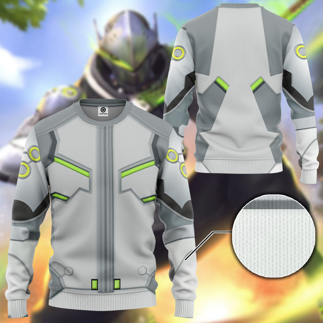 Overwatch 2 Genji Custom Hoodie Tshirt Apparel
