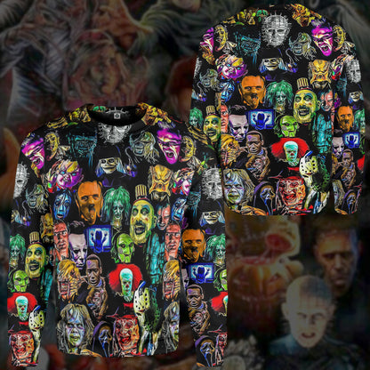  Horror Collection Characters Custom Hoodie Tshirt Apparel