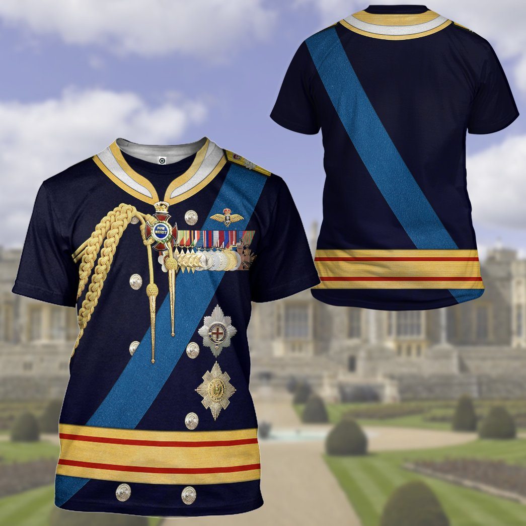 Duke Of Edinburgh Uniform T-Shirt 3D For Men & Women
