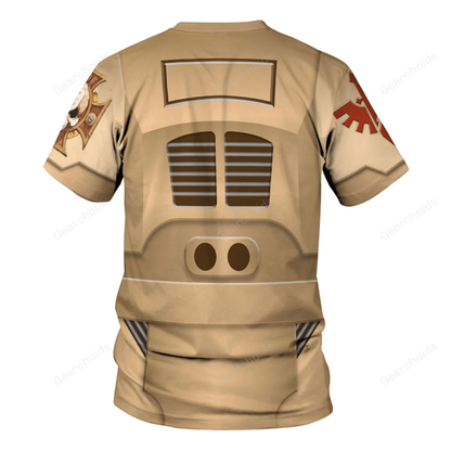 Warhammer Indomitus Pattern Terminator Armor Dark Angels - Costume Cosplay T-shirt CSWRH044