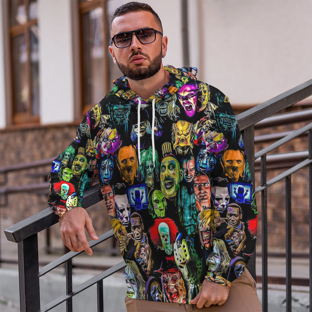  Horror Collection Characters Custom Hoodie Tshirt Apparel