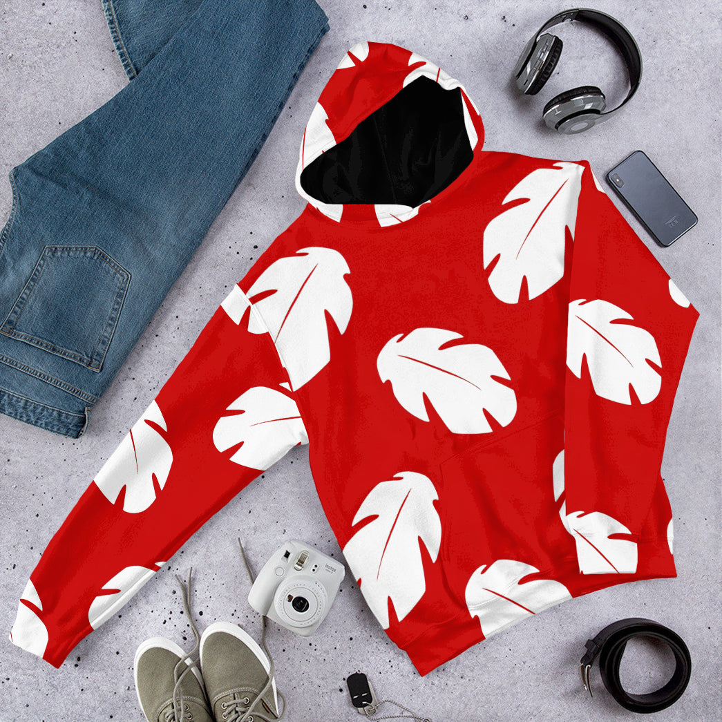  Lilo Hawaiian Floral Leaves Custom Tshirt Hoodie Apparel