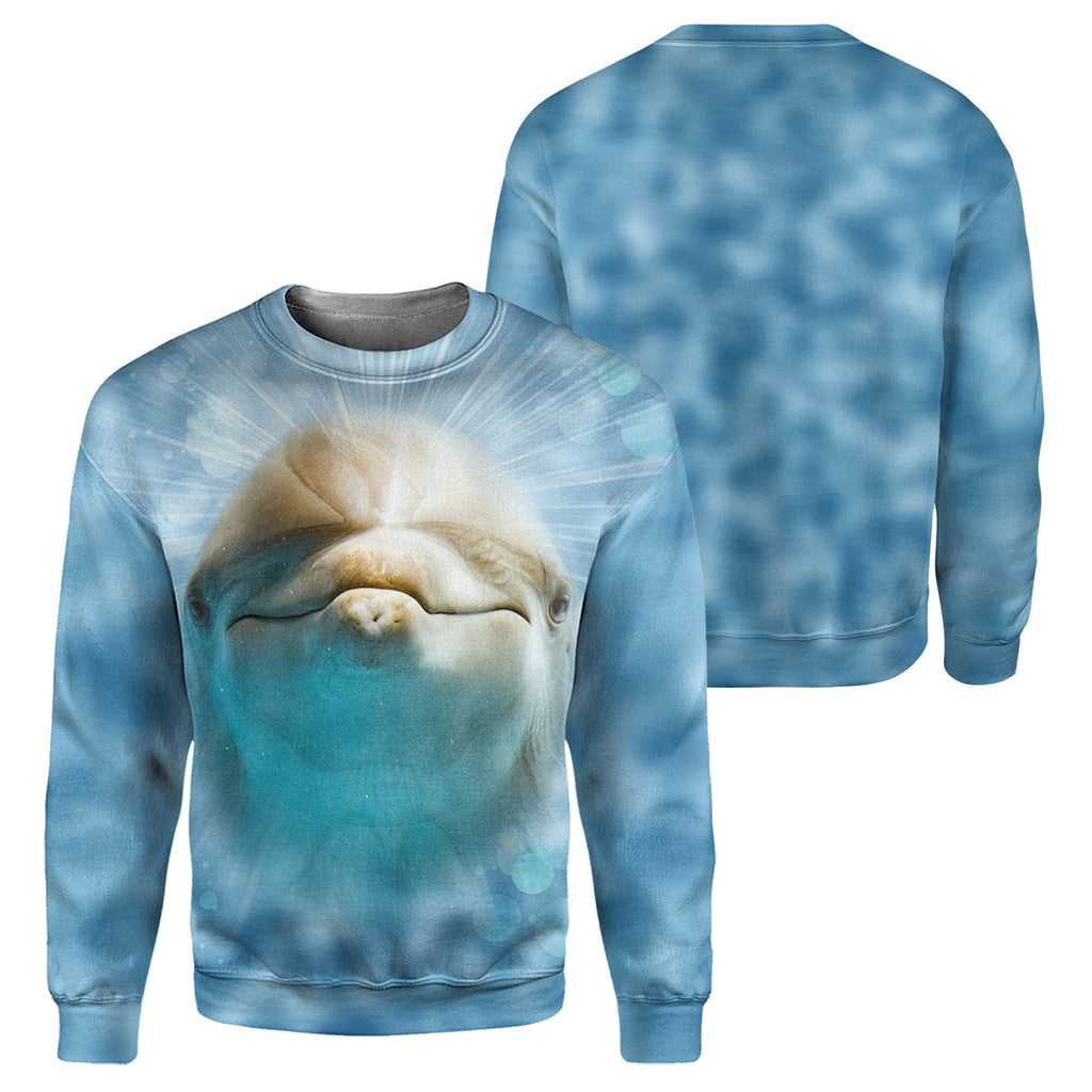 Dolphin - All Over Printed Shirt