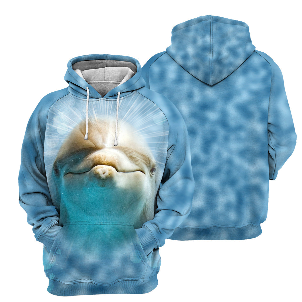 Dolphin - All Over Printed Shirt