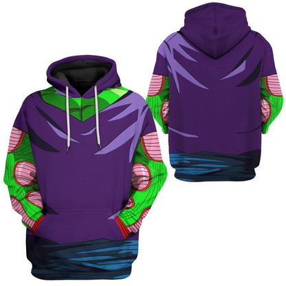  Dragon Ball Hoodie Piccolo Dragon Ball Costume 3d Hoodie  