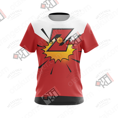  Dragon Ball Z T-shirt Goku Dragon Ball Z Red White T-shirt Goku Hoodie Fan Gift   