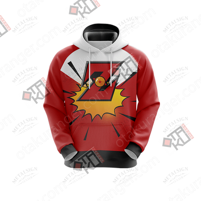  Dragon Ball Z T-shirt Goku Dragon Ball Z Red White T-shirt Goku Hoodie Fan Gift   