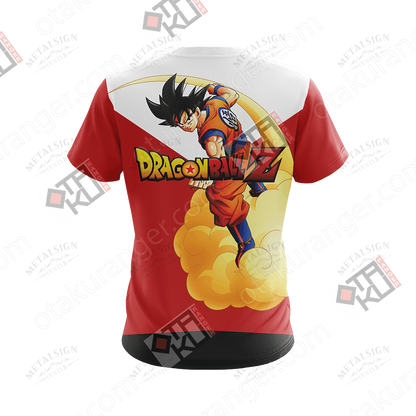  Dragon Ball Z T-shirt Goku Dragon Ball Z Red White T-shirt Goku Hoodie Fan Gift   