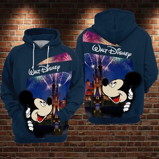  DN Hoodie MN Hoodie DN MN Fireworks Castle Blue Hoodie