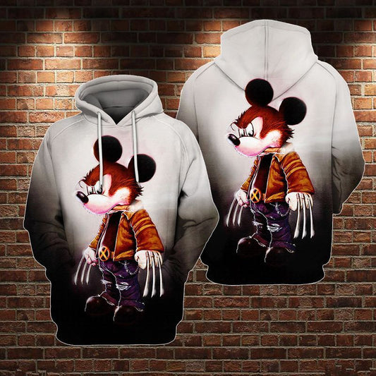  DN Hoodie MN Hoodie DN X-Men Crossover Wolverine Logan MN Hoodie