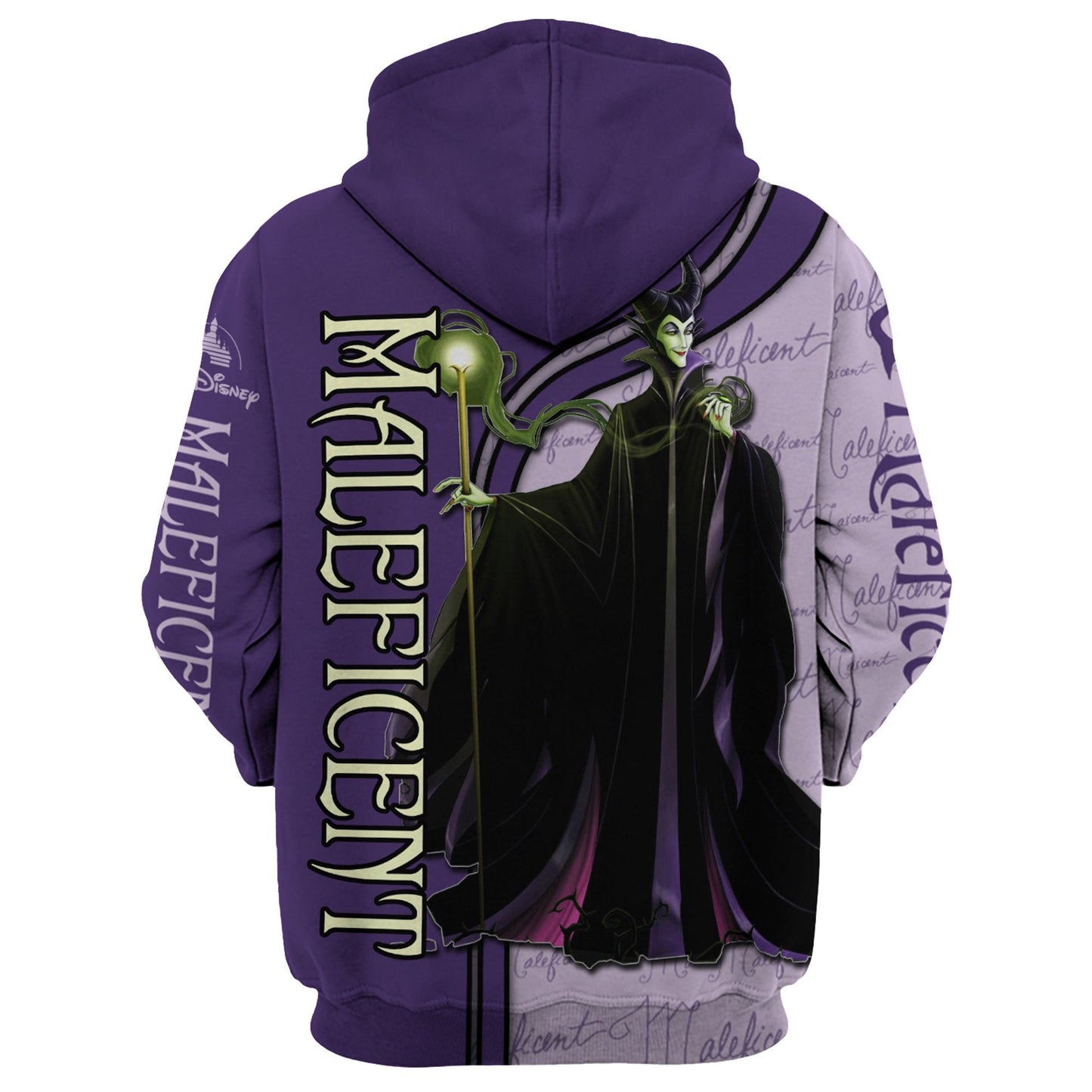  DN Hoodie DN Villain Maleficient Purple Hoodie