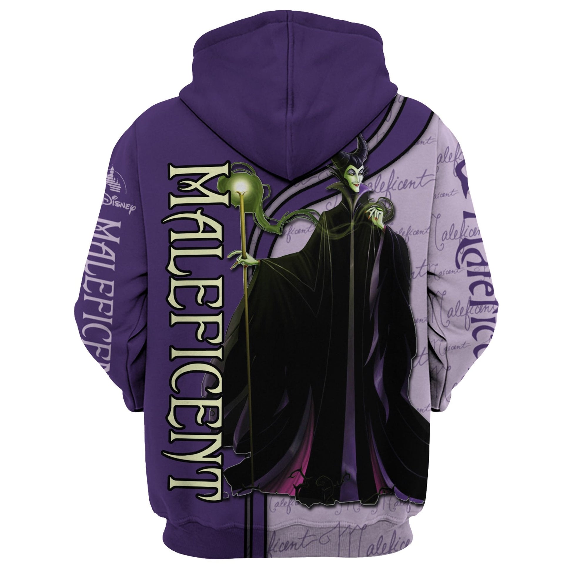 DN Hoodie DN Villain Maleficient Purple Hoodie