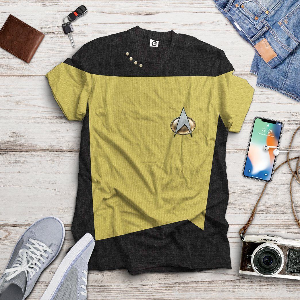 S.T The Next Generation 1987 1994 Yellow Custom Tshirt Hoodie Apparel