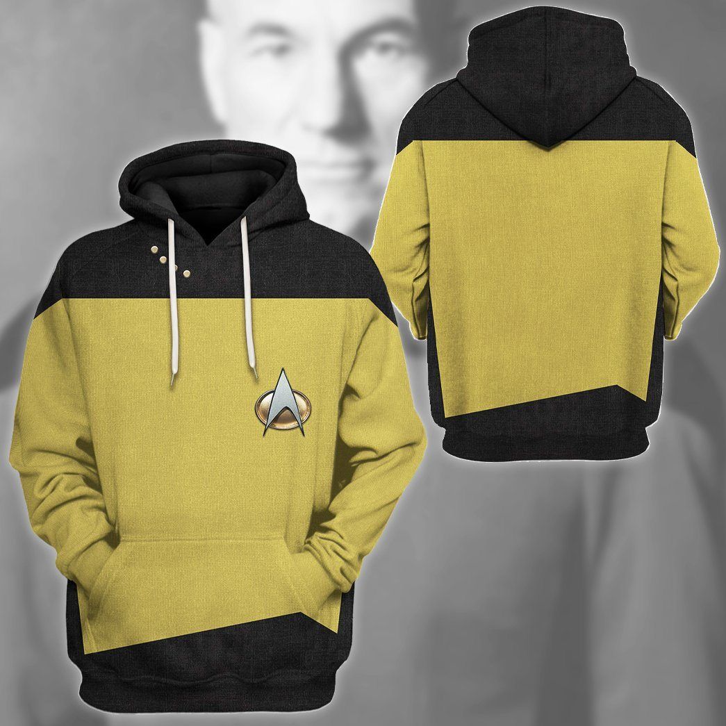  S.T The Next Generation 1987 1994 Yellow Custom Tshirt Hoodie Apparel