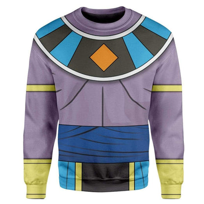 Cosplay Beerus God Of Destruction Dragon Ball Custom T-Shirts Hoodies Apparel