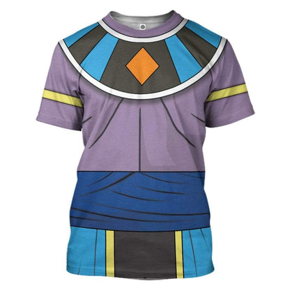 Cosplay Beerus God Of Destruction Dragon Ball Custom T-Shirts Hoodies Apparel