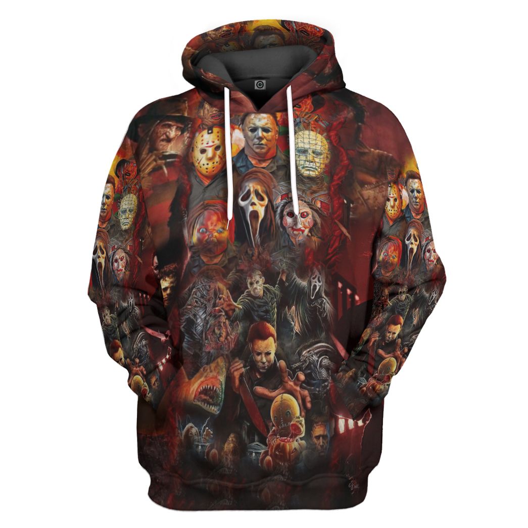  Halloween All Horror Movie Character Apparel