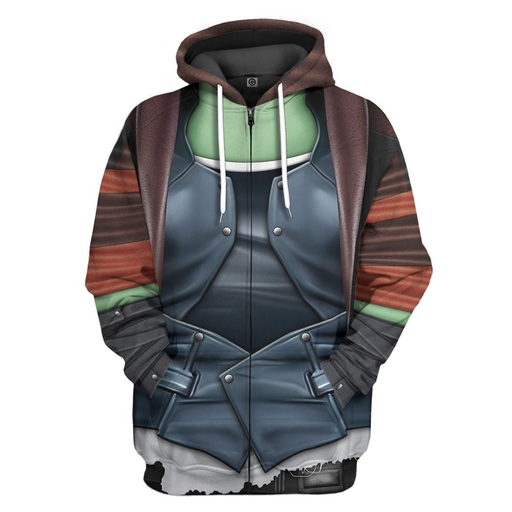  Guardian Of The Galaxy Gamora Costume Custom Tshirt Hoodie Apparel