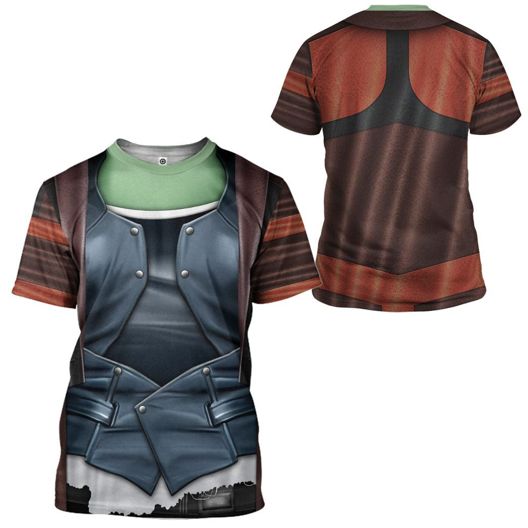  Guardian Of The Galaxy Gamora Costume Custom Tshirt Hoodie Apparel