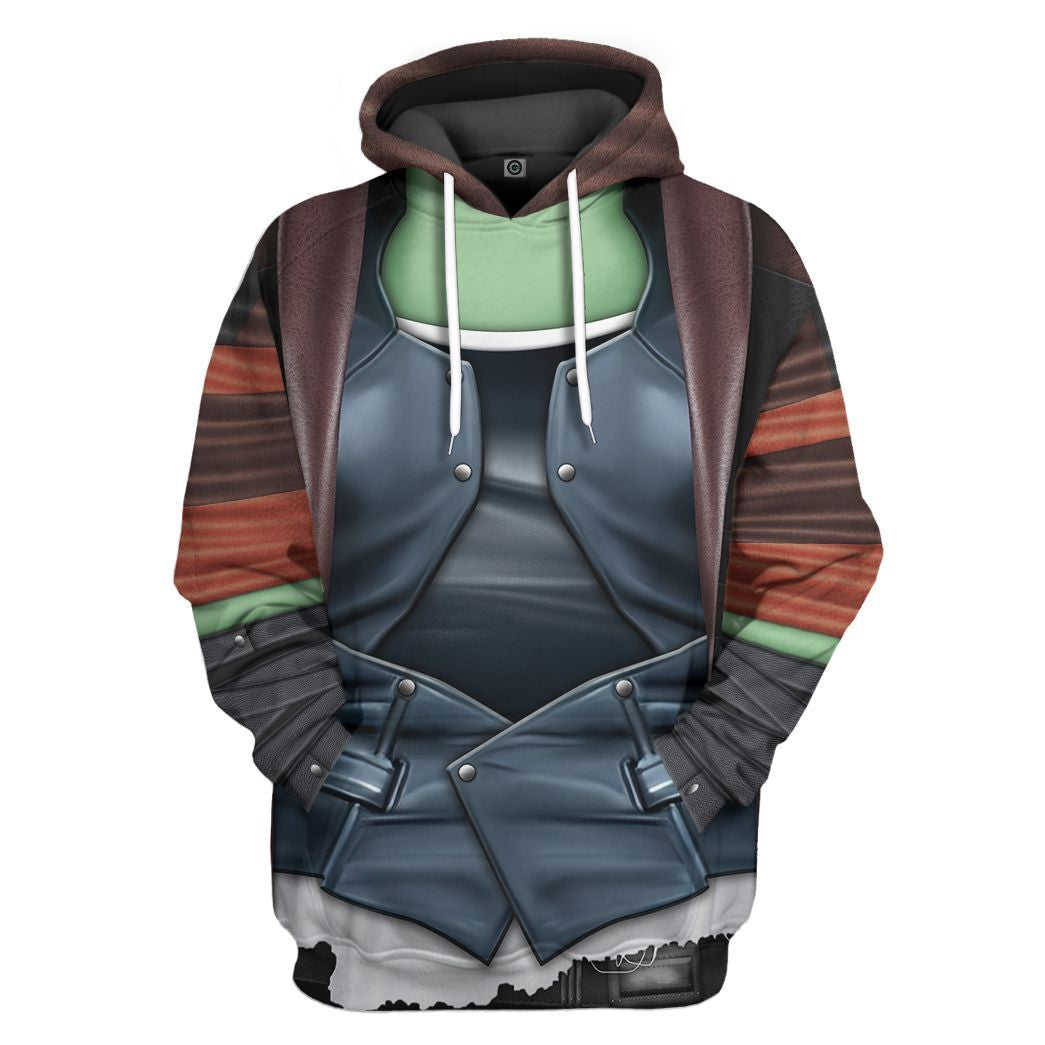  Guardian Of The Galaxy Gamora Costume Custom Tshirt Hoodie Apparel