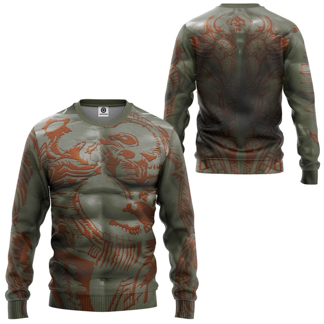  Guardian Of The Galaxy Drax The Destroyer Costume Custom Tshirt Hoodie Apparel