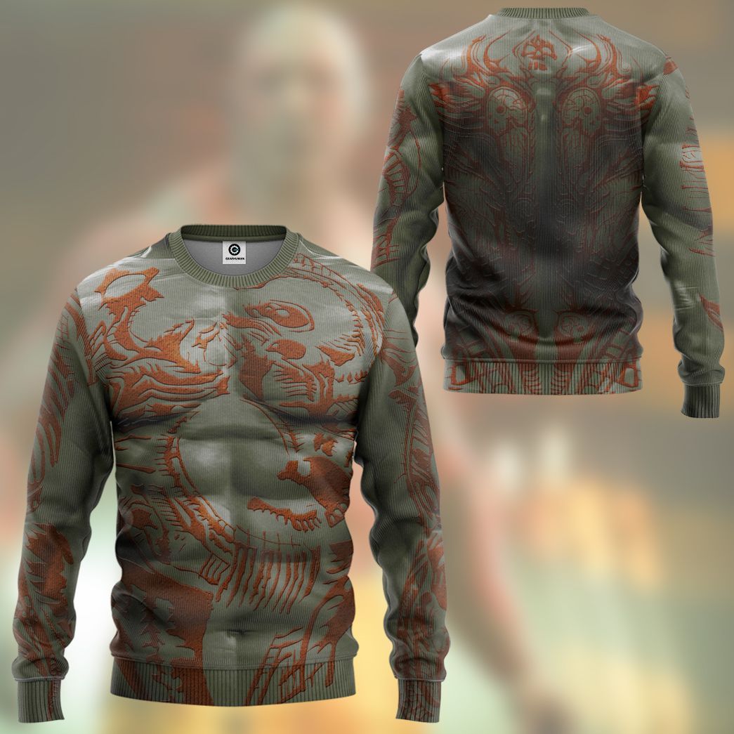  Guardian Of The Galaxy Drax The Destroyer Costume Custom Tshirt Hoodie Apparel
