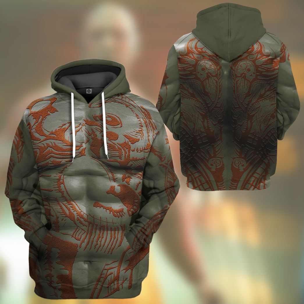  Guardian Of The Galaxy Drax The Destroyer Costume Custom Tshirt Hoodie Apparel